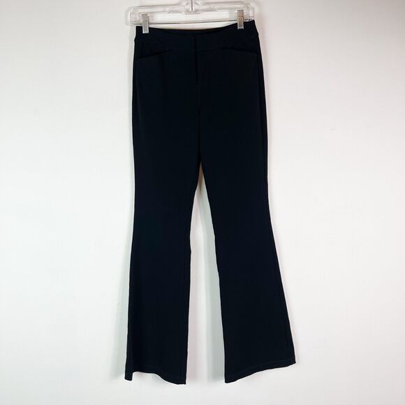Lafayette 148 New York Pants - Lafayette 148 NWT Women's Black Stretch Hook & Bar Flare Leg Pant Size 2